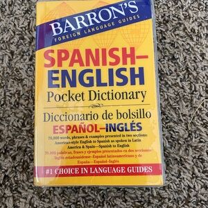 Spanish English Pocket Dictionary